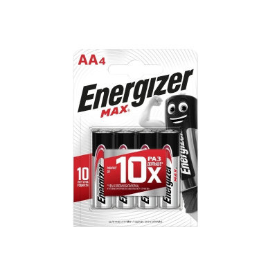 Батарейки Energizer MAX AA (4шт)